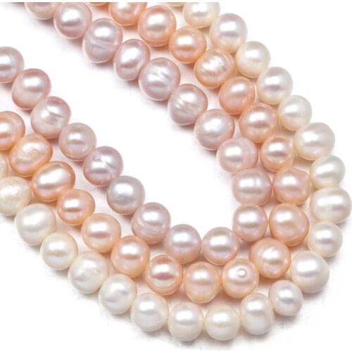 Hot Sale Natural Freshwater Sphere Pearl Loose Beads 5-6 mm For Jewelry Making DIY Bracelet Earring Necklace Accessory