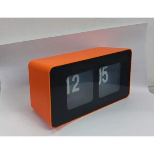 Auto Flip Clock, Classic Retro Vintage Clock, Digital Wall Hang/Desktop Clock File Down Page Clock for Home Bedroom Study