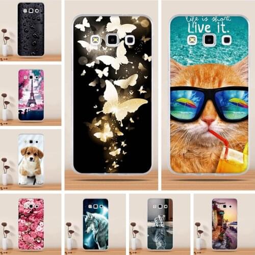 For Samsung Galaxy A3 Case Cover Silicone Cover for Samsung Galaxy A3 2015 Case 3D Printing Soft TPU Case For Samsung A3 Cover
