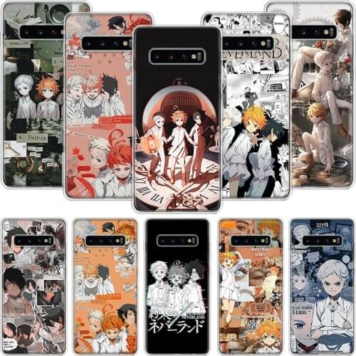 The Promised Neverland Anime Phone Case For Samsung Galaxy A51 A71 A70 A50 A40 A30 A20E A10 A01 A21 A41 A20S A6 A7 A8 A9 Coque C