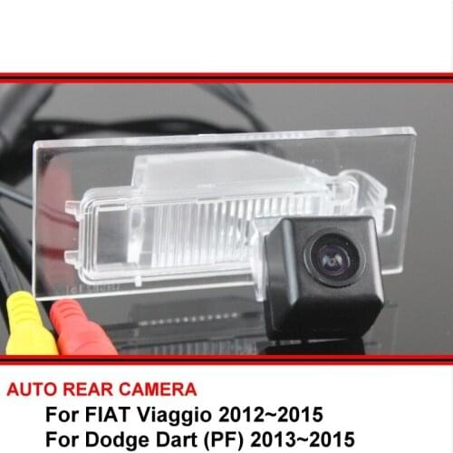 For FIAT Viaggio For Dodge Dart 2012 ~ 2015 Car Waterproof SONY Night Vision reverse Rear View Reversing Backup Camera
