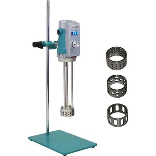 AE500S-H 60L Digital Display Lab High Shear Lotion Emulsifier Mixer Homogenizer Machine With 90G Head