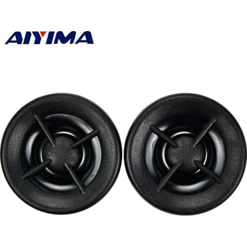 AIYIMA 2Pcs 1Inch Mini Audio Portable Speakers 8 Ohm 20W Neodymium Magnetic Car Tweeters High-pitched Speaker
