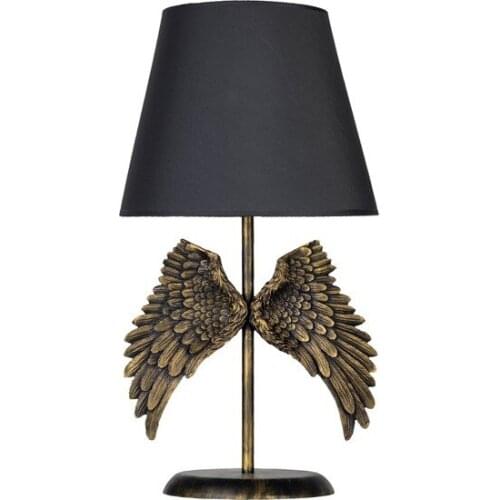 New Modern Design Angel Lampshade Gold Gray Lampshade