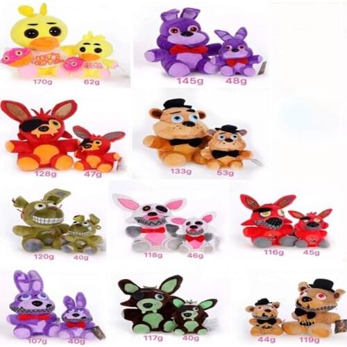 Five Night Plush Doll V1 V2 Freddy Model Toy Girls Boys Present Stuffed Toys for Children Kids Gifts