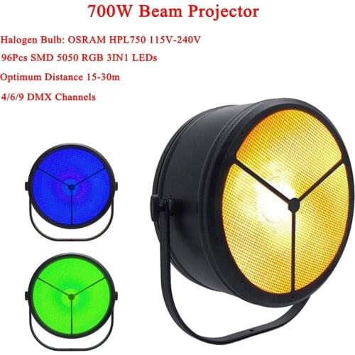 DJ Lighting 700W Beam Projector Lights Disco DJ Party Holiday Christmas Music Club Sound Activated Flash Stage Lighting Effect