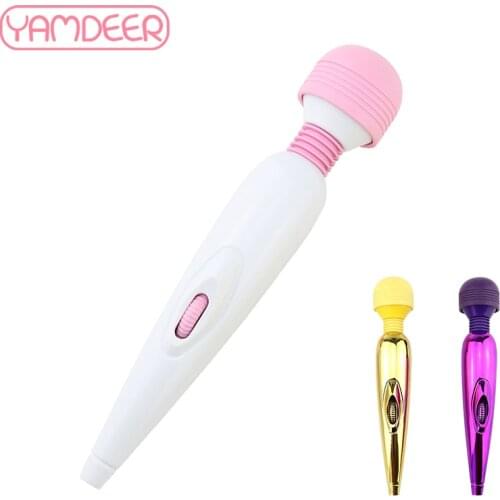 USB Charged Sex Toys For Woman Vibrator G Spot Stick AV Vibrators Clit Vibration Female Vagina Waterproof Adult Sex Toys 10 Mode