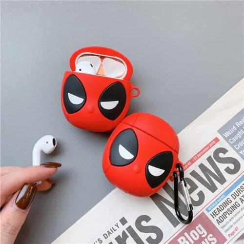 Disney Marvel Cartoon Silicone Cases For Airpods 1 2 Protective Bluetooth Wireless Earphone Charging Cover For Airpods Pro