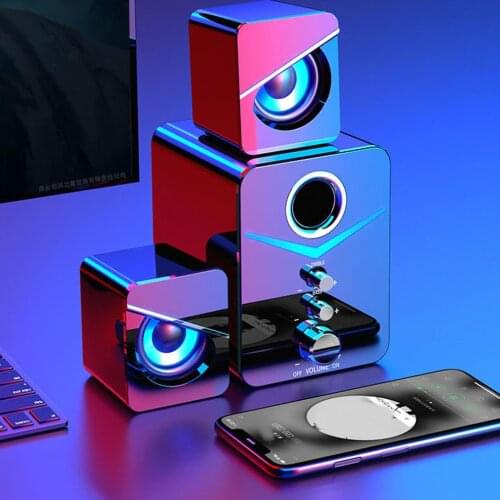 Home Theater System PC Bass Subwoofer Bluetooth-compatible Speaker Computer Speakers Music Boombox Desktop Laptop Altavoces TV