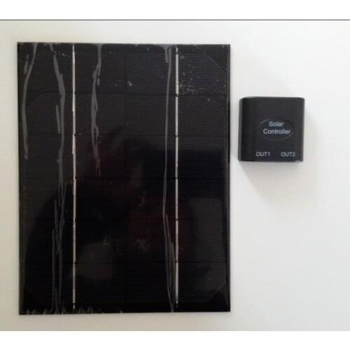 Solar panel 6V 6W Monocrystalline solar cell panel + Regulator for DIY 5V Solar Charger Mobile phone Power bank