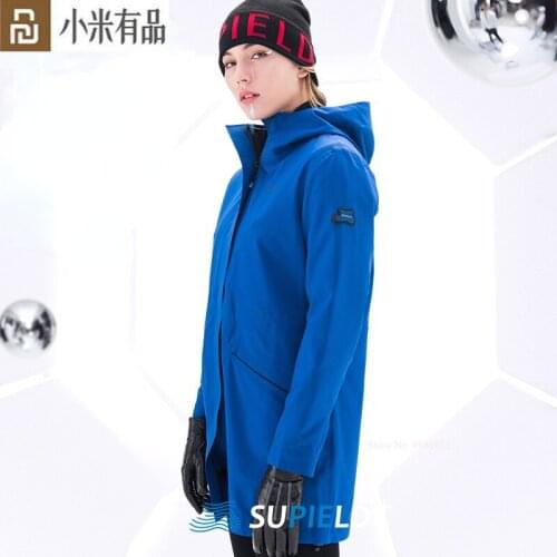 Supield Aerospace Aerogel Thermal Clothing Hooded Mid-length Cotton-padded Coat Women Cold-proof Cotton Coat for Xiaomi Youpin