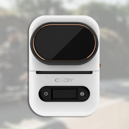 EQ11 White Wireless label printer Mini Thermal typewriter Home Use Office DIY Bluetooth Portable Pocket Label Maker Machine