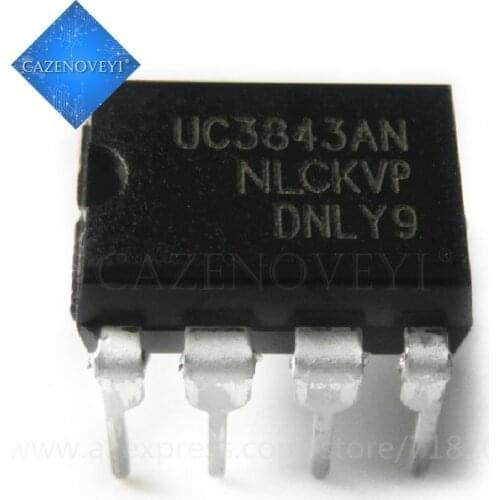 10pcs/lot UC3843BN UC3843B UC3843 3843 DIP-8 In Stock