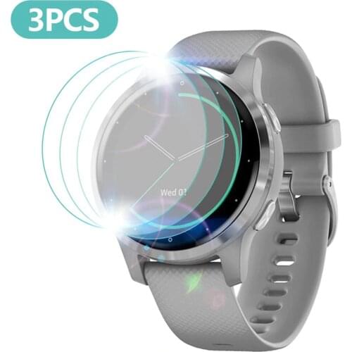 3pcs For Garmin Vivoactive 4 4S Soft TPU Screen Protector Protective Film Guard Anti Explosion Anti-shatter