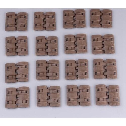 32Pcs in 1 Pack Tactical Rail Covers 4 Colors Available New panel Hunting Accessories