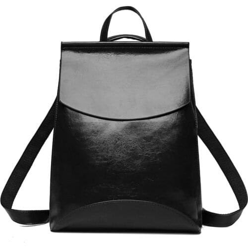 8 Color Small Womens Backpack Simple Design Backpack for Teenagers Girl School Shoulder Bag Ladies PU Leather Travel Mochilas