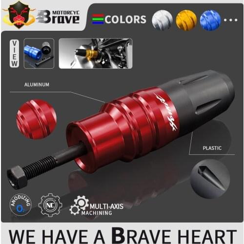 For HONDA CBR 600 F2,F3,F4,F4i HORNET CB919 CB599 CB650F Motorcycle Falling Protectors Exhaust Frame Slider Anti Crash Pad