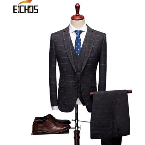 EICHOS Mens Casual Suits