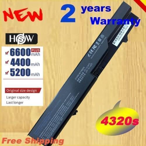 HSW Replace Battery For HP ProBook 4320 4325s 4320s 4321 525s 4321s 4520s 4320t 4326s 4420s 4421s 4425s 4520 620 fast shipping