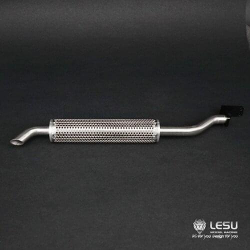 LESU 1/14 Metal Smoke Exhaust Pipe Vent B for Tamiya RC Tractor Truck Car Model TH04724-SMT3