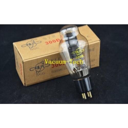 New 1 PCS GuiGuang 300B Black seat gilded PIN Audio Vacuum tube Replace 4300B/7300LX