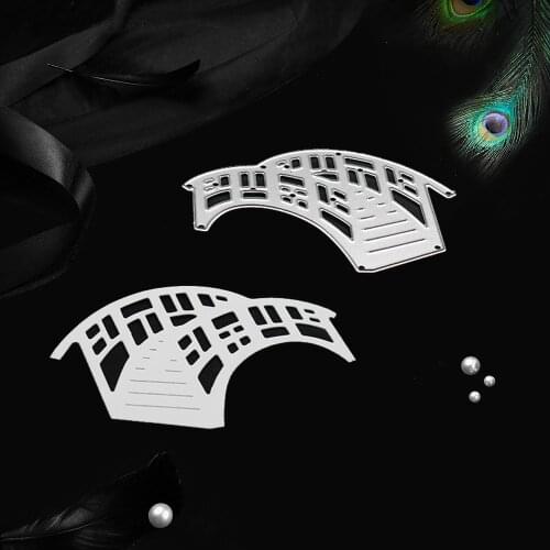 New 2019 Bridge Metal Dies Cutting Dies Scrapbooking Embossing Dies Cut Stencils Cards Craft Dies