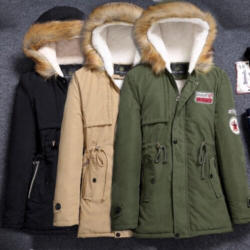 New Men Coats Winter Casual Mens dressy Tops Jacket Male Slim Thicken Fur Hooded Outwear Warm Coat Top Brand Clothing O98