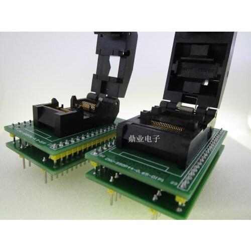 Original YAMAICHI IC Test Seat IC51-0362-736 Burning Programme HSOP28/DIP SSOP36 Socket Adapter 0.8