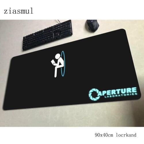 Portal 2 mouse pad 90x40cm mousepads present best gaming mousepad gamer Beautiful personalized mouse pads keyboard pc pad