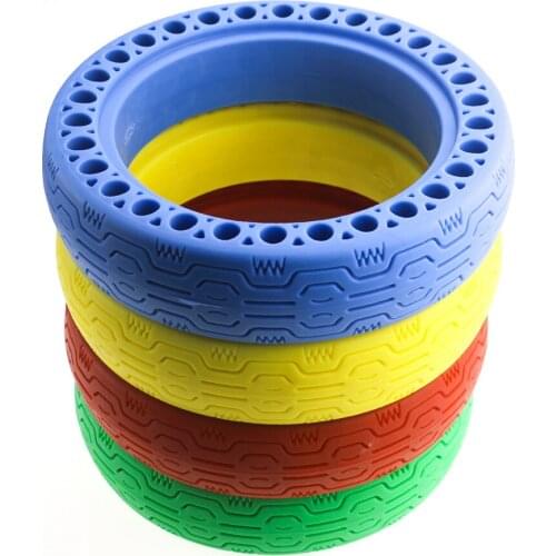8.5 Inch For Xiaomi M365 Tire Non-Pneumatic Tires Durable 8 1/2*2 Tube Front Pattern Shock-Absorbent Honeycomb Solid Tyre