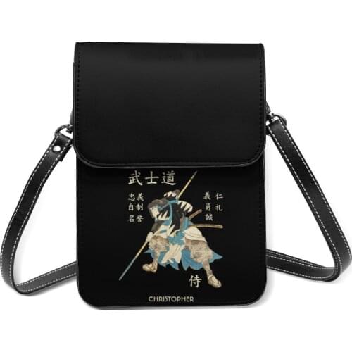 Bushido Shoulder Bag Work Leather Mobile Phone Bag Female Fashion Stylish Bags