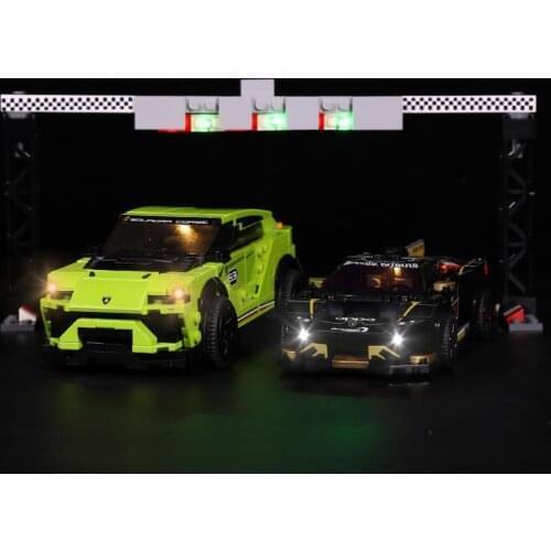 Led Light Kit For Speed Champions 76899 Urus St-x Huracan Super Trofeo Evo Building Light Up Your Toys (only Led Light )