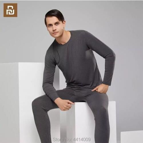 Youpin infrared heating thermal underwear comfortable skin-friendly underwear suit high elastic base coat