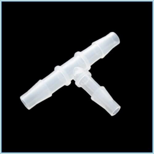 Ariable diameter three-way tee, plastic fittings, three-way hose connection