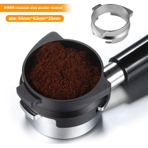 54mm Espresso Dosing Funnel Coffee Dosing Ring Hands-Free Portafilter for Pro Filter Holder Grinder Machine Accessories