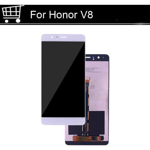 Tested Well For Huawei Honor V8 LCD Screen 100% Original LCD Display +Touch Screen Assembly Replacement HonorV8 Repair Parts