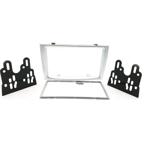 2 Din Car DVD Radio Fascia Frame Dashboard Panel Mount Installation Adapter Trim Kit for PEUGEOT 308/408