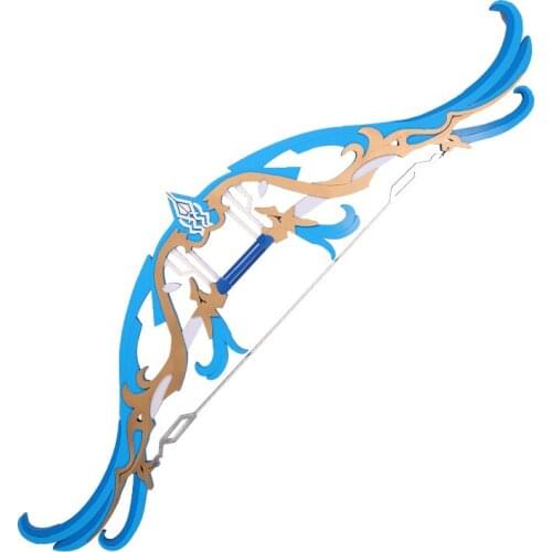 2021 Hot Game Genshin Impact Venti Bow The Poem of Sigh At The End Cosplay Sword Weapons Props for Halloween Christmas