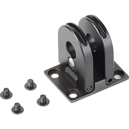 BGNing Aluminum Alloy Metal Base Mount Adapter Foldable Camera Tripod Monopod Adapter for Gopro 9 8 for Gopro Max Action Camera