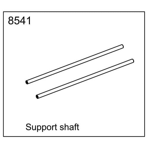 ZD racing EX07 accessories super sports car 1/7 original accessories 8541 upper support bar