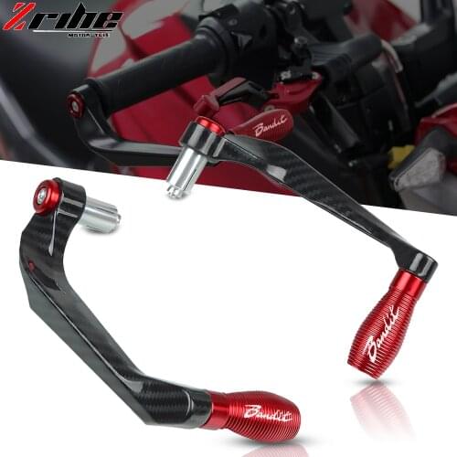 Motorcycle Handlebar Grips Brake Clutch Levers Guard Protector For SUZUKI GSF 250 600 600S 650 650S 650N 1200 1250 Bandit 650S