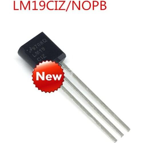 New original LM19CIZ/NOPB TO-92 10uA2.4V TO92-3 LM19CIZ LM19 19C