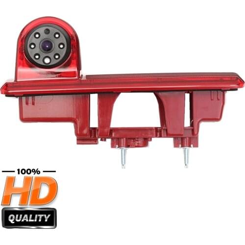 Misayaee E9 HD 720P Brake Light Parking Camera for Renault Trafic 3, Vauxhall Opel Vivaro B, FIAT Talento Primastar (2014-2020)