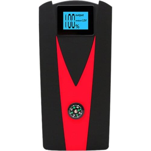 Car Jump Starter 12000mAh Portable Charger Power Bank w/LED Flash Light EU