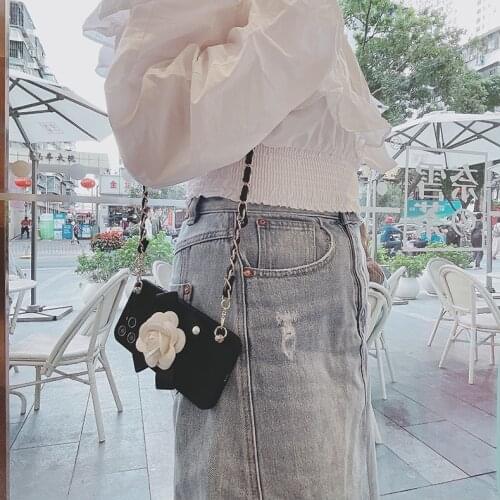 Luxury DIY flower crossbody chain bag phone case for Samsung galaxy S21 note20 ultra S8 S9 S10 S20 plus S20FE note10 Pro A42 A72