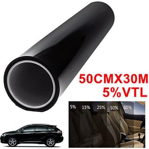 50cmX300cm IR90% VLT5% 2ply high heat insulation Nano Ceramic car solar window film