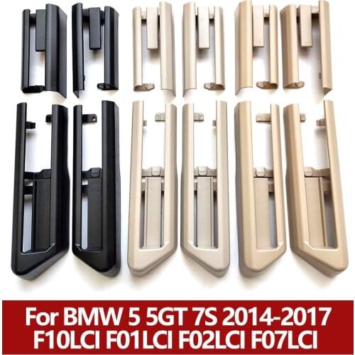 Interior Car Front Left Right Seat Rail Sliding Track Trim For BMW 5 5GT 7 Series F10LCI F18LCI F01LCI F02LCI F07LCI 2014-2017