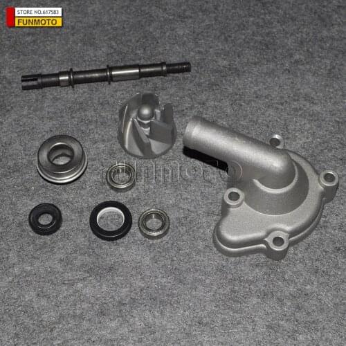 Water pump assembly for YH260CC ATV YH002 YH006 BEYOND ATV260 ATV260 YONGHE MOTORCYCLE parts code is 0110-080001