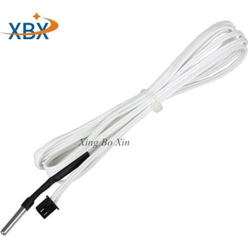XH2.54MM 3D Printer Parts HT-NTC100K Thermistor Temperature Sensor for High Temperature Filament 350 Degrees B3950 1M 2M