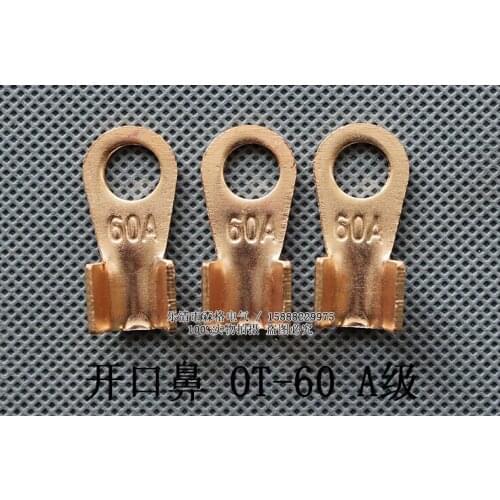 1piece OT-60A Copper passing through terminal Electric power fittings equipment contact A type